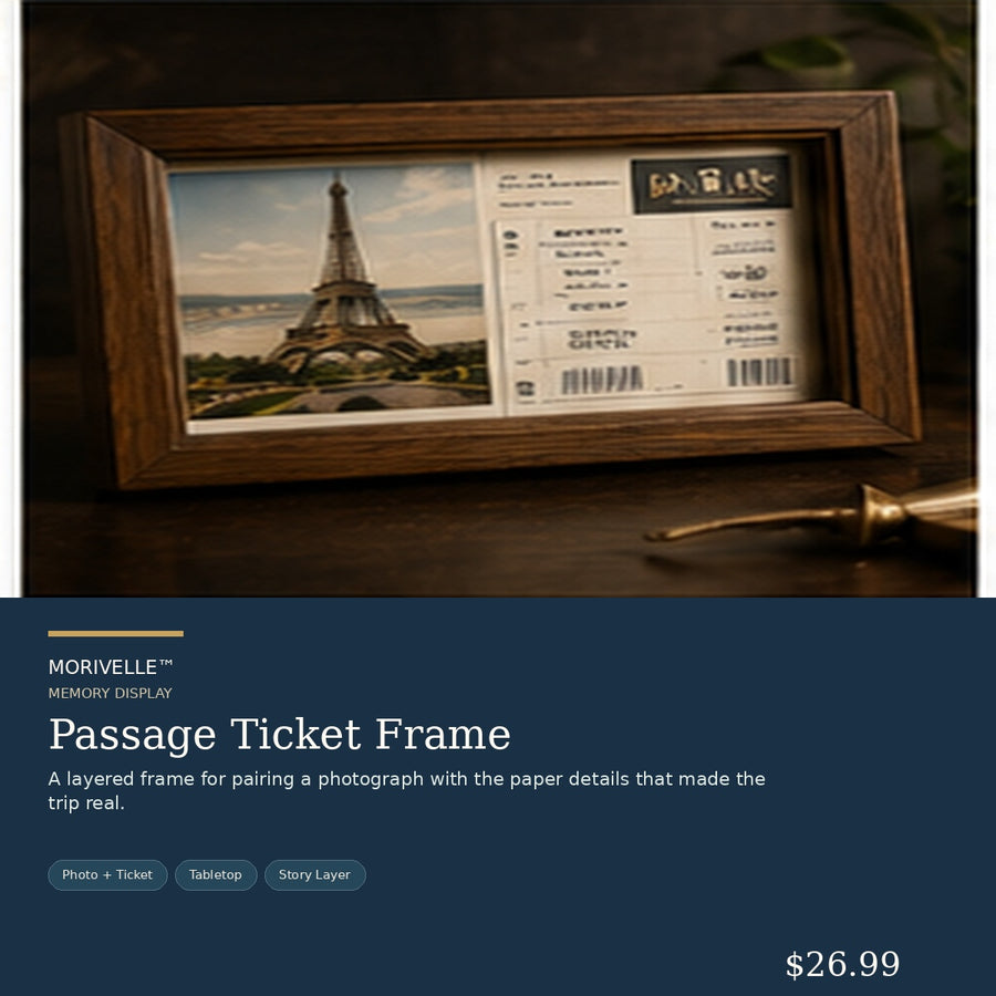 Passage Ticket Frame