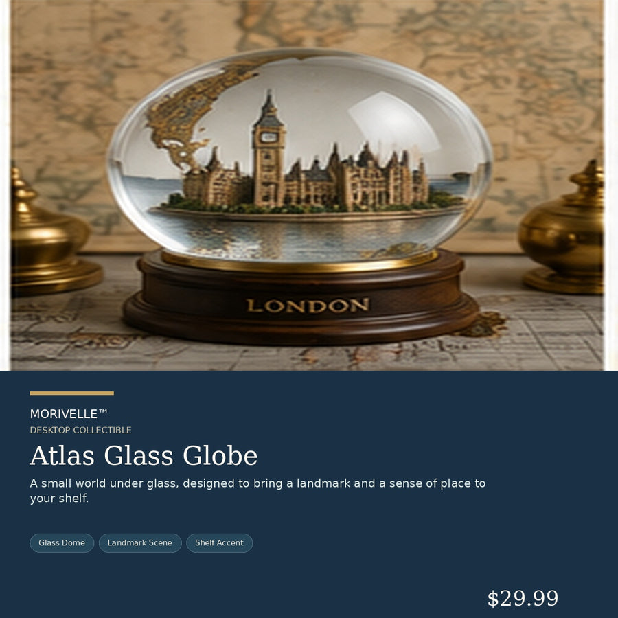 Atlas Glass Globe